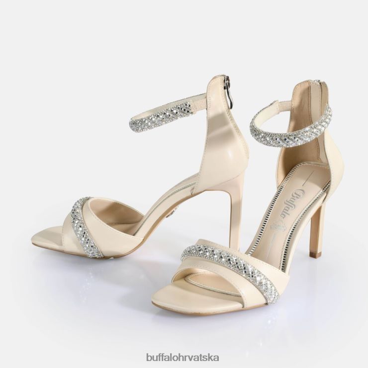 krema Buffalo blair spark veganske sandale s petom |sandale TDD6T697